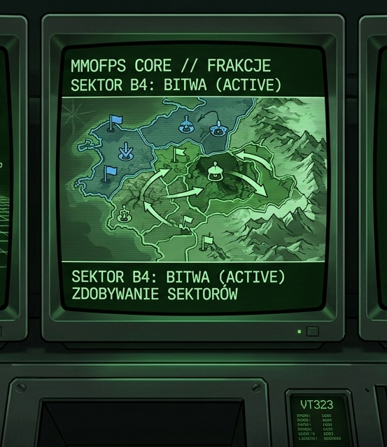 mmofps strzelanka online frakcje i masowe bitwy